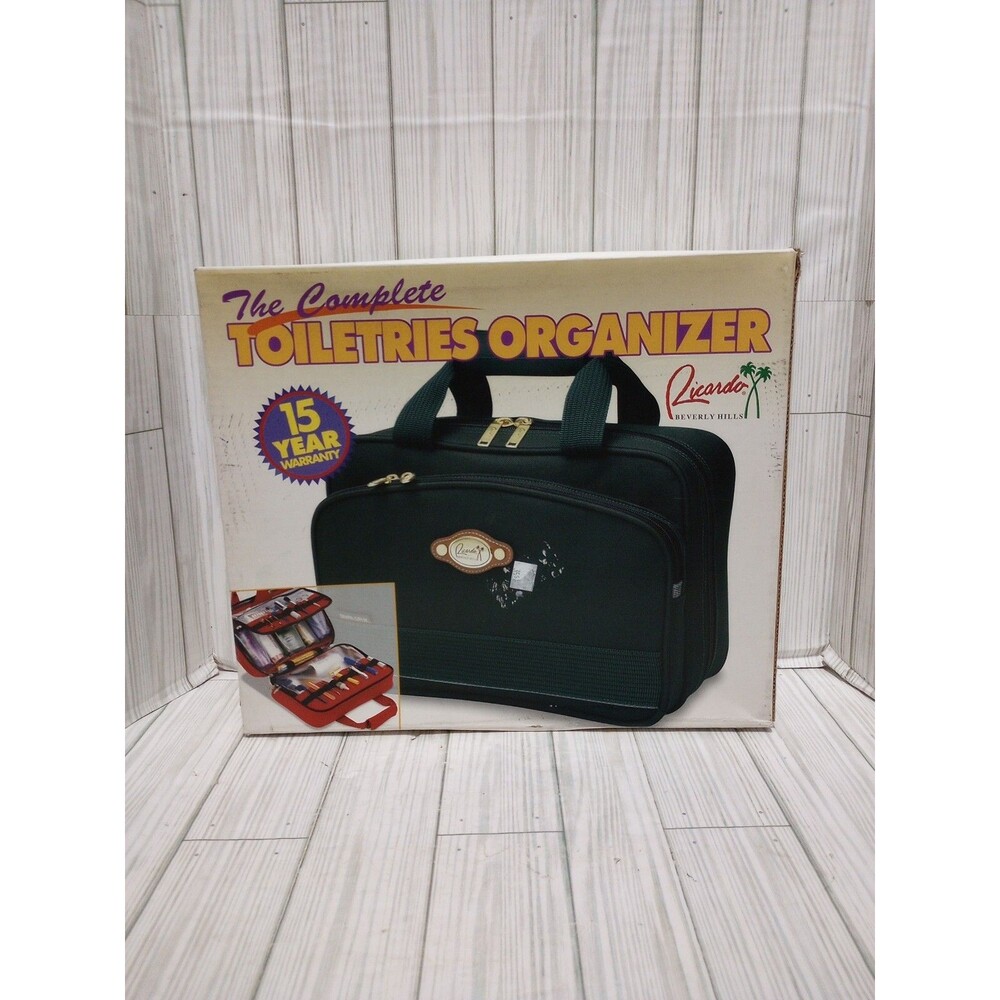 The Complete Toiletries Organizer Ricardo Beverly Hills Vintage New Old Stock